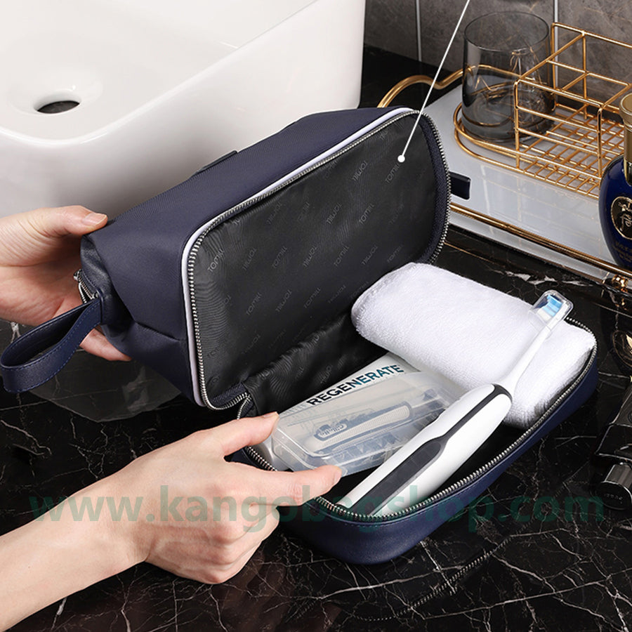 Toiletries men travel upscale portable waterproof bath bag toiletries toiletries bag