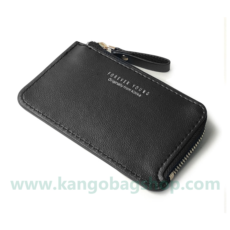 New card bag men's ultra-thin Zipper Change Purse Korean version of Simple Bank credit card sleeve mini card clip