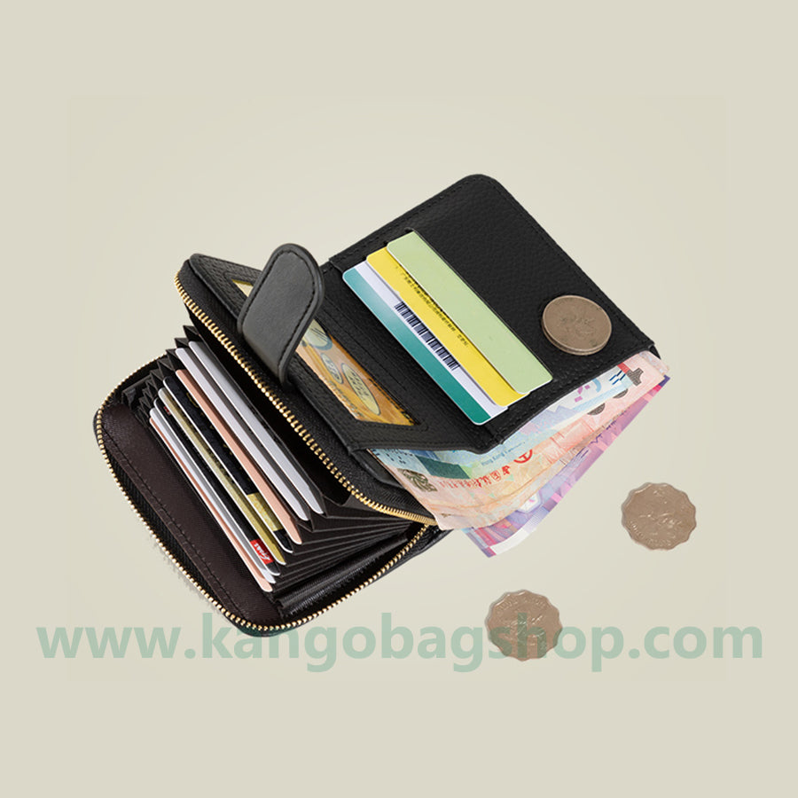 New Ringer multi-card Wallet card bag lady clip-on short money clip