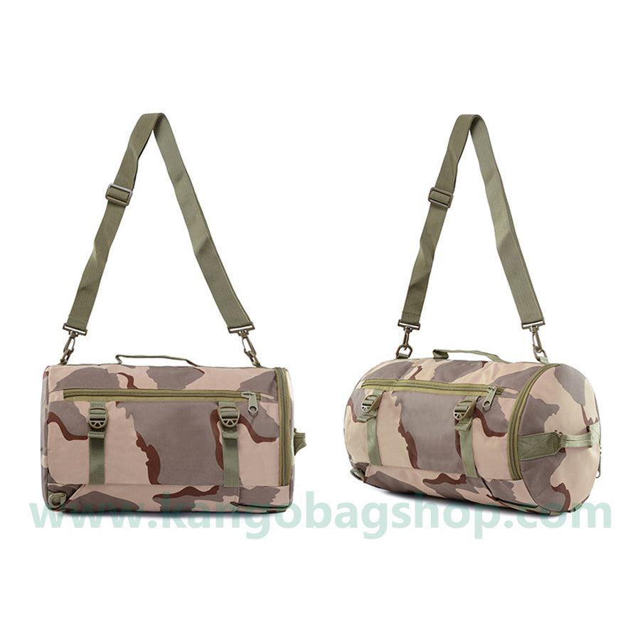 Sports camouflage backpack army fan backpack tote bucket backpack tactical equipment bucket bag