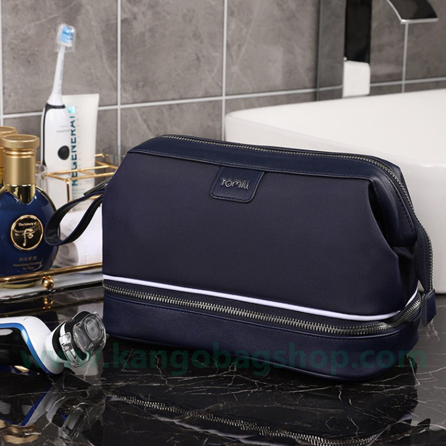 Toiletries men travel upscale portable waterproof bath bag toiletries toiletries bag