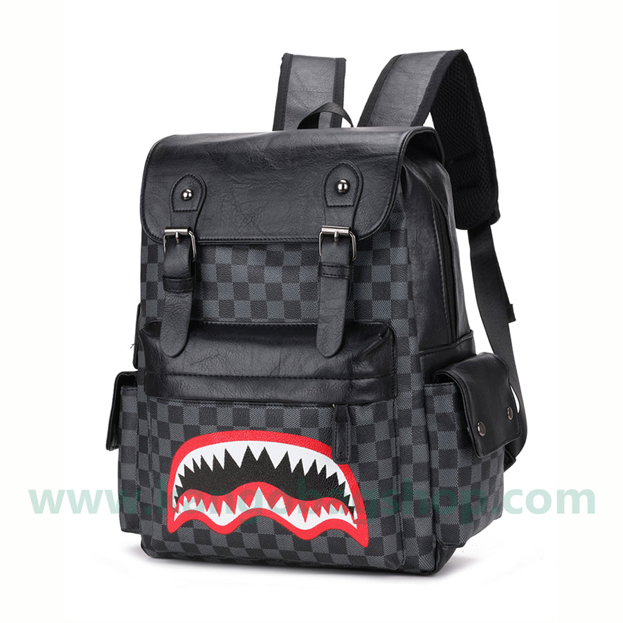 Individual man backpack large capacity high school students junior high school students school bag computer backpack