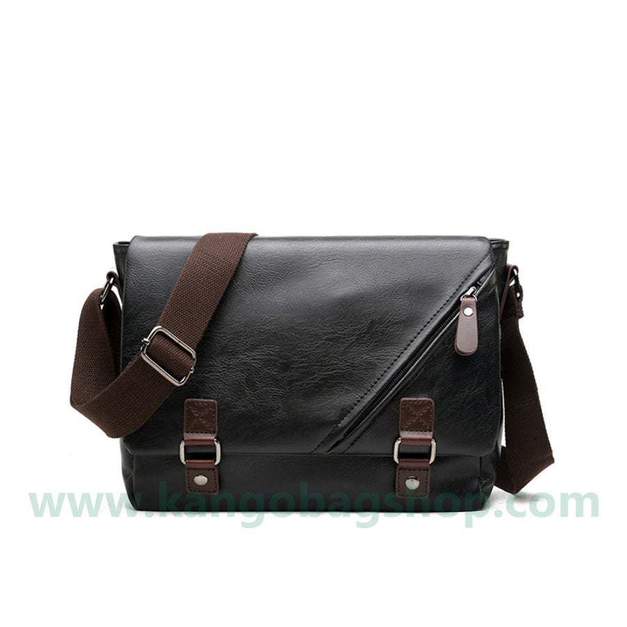 The new one-shoulder briefcase men's casual and fashionable envelope bag large-capacity messenger bag