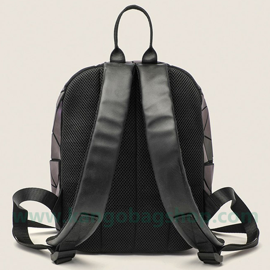 Geometric diamond bag spring and summer new backpack laser bag trend backpack