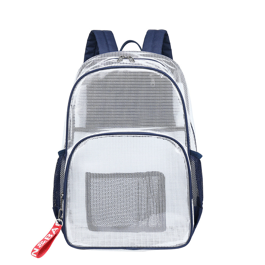 Large-capacity PVC transparent for male and female junior backpack for college backpack floating board bag