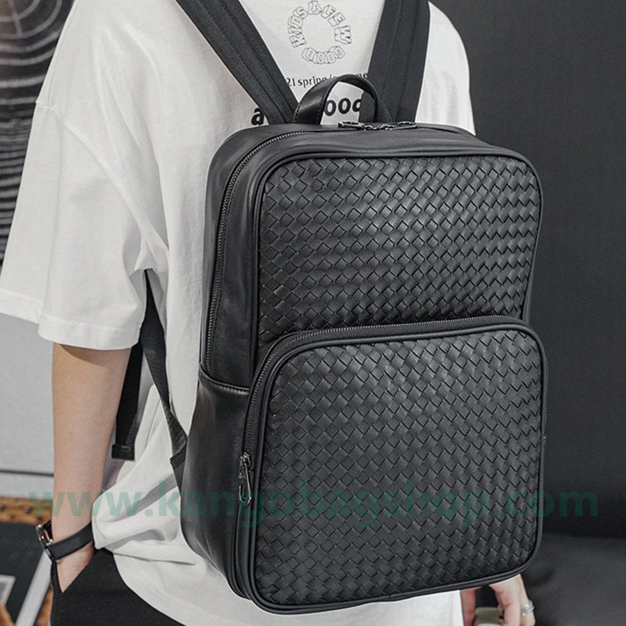 New backpack men's fashion brand casual backpack Korean version of simple travel backpack