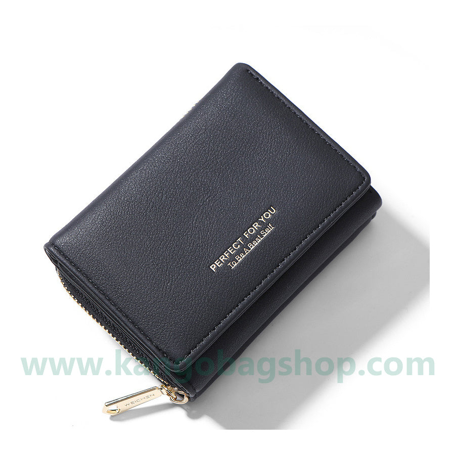 Pocket purse new female student zipper simple purse hand bag card bag