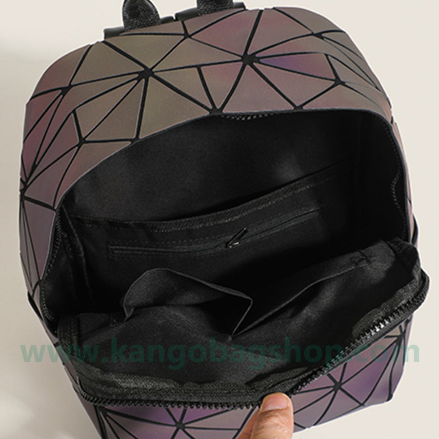 Geometric diamond bag spring and summer new backpack laser bag trend backpack