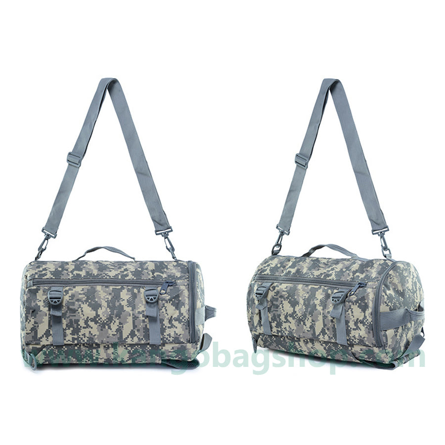 Sports camouflage backpack army fan backpack tote bucket backpack tactical equipment bucket bag