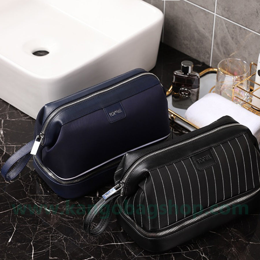 Toiletries men travel upscale portable waterproof bath bag toiletries toiletries bag