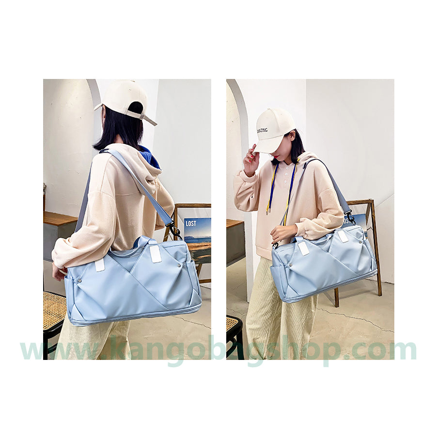 The new fashion travel bag single shoulder multi-functional high-capacity fitness bag fashion