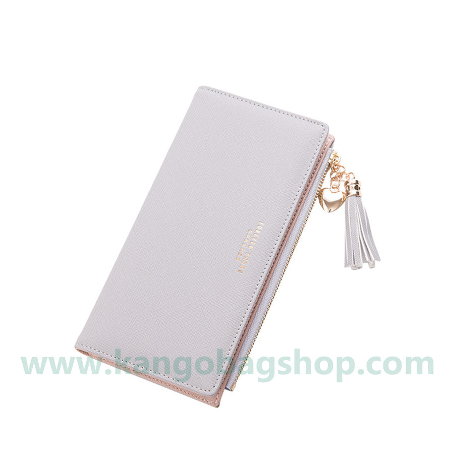 Purse woman new Korean version of the fashionable purse card bag one bag zipper change purse