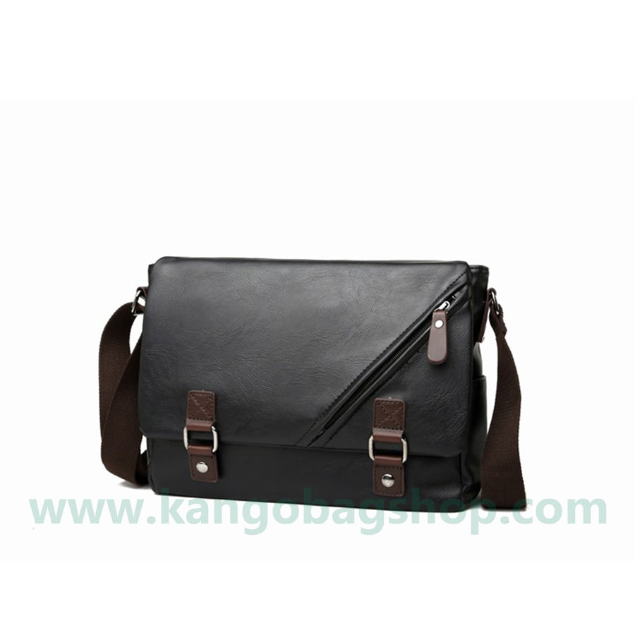 The new one-shoulder briefcase men's casual and fashionable envelope bag large-capacity messenger bag