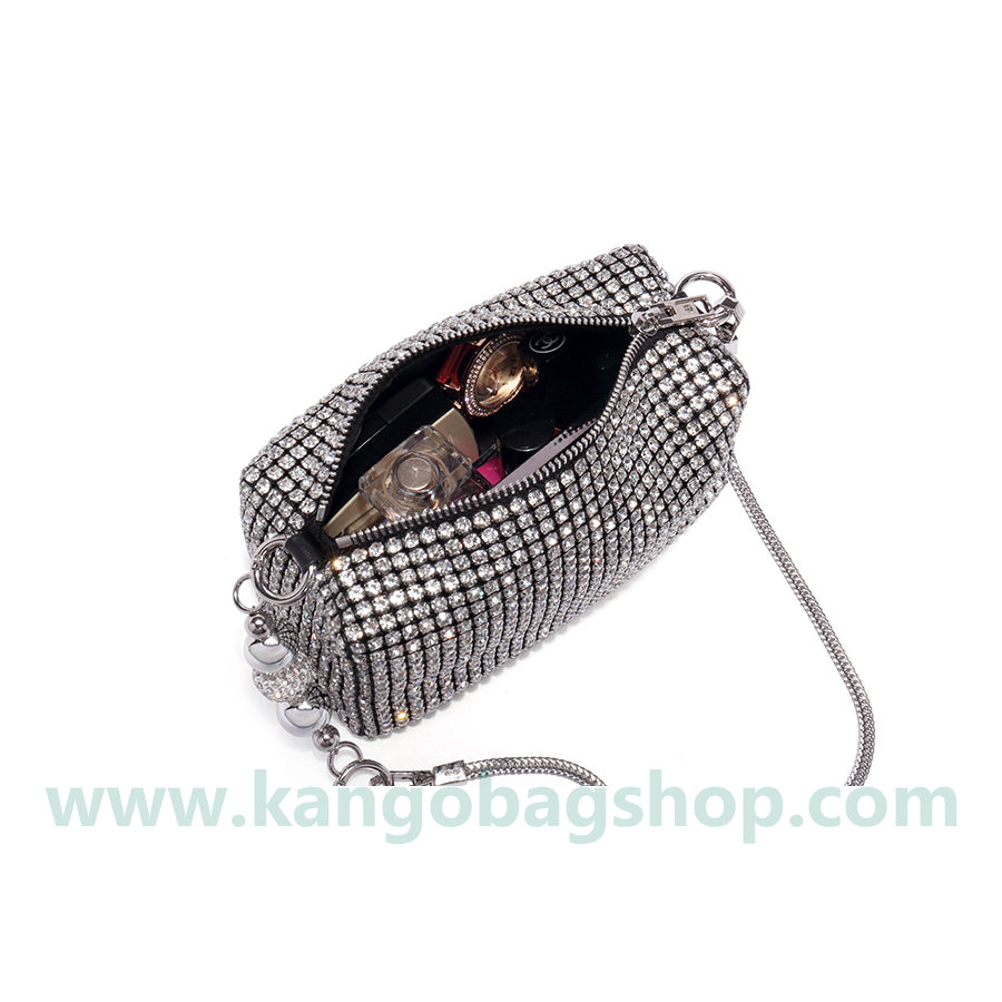 The new diamond bag full of Diamond Bag Pearl handbag chain bag armpit bag