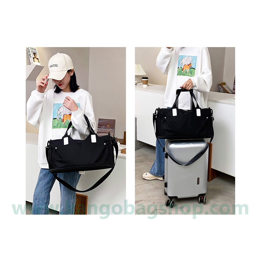 The new fashion travel bag single shoulder multi-functional high-capacity fitness bag fashion