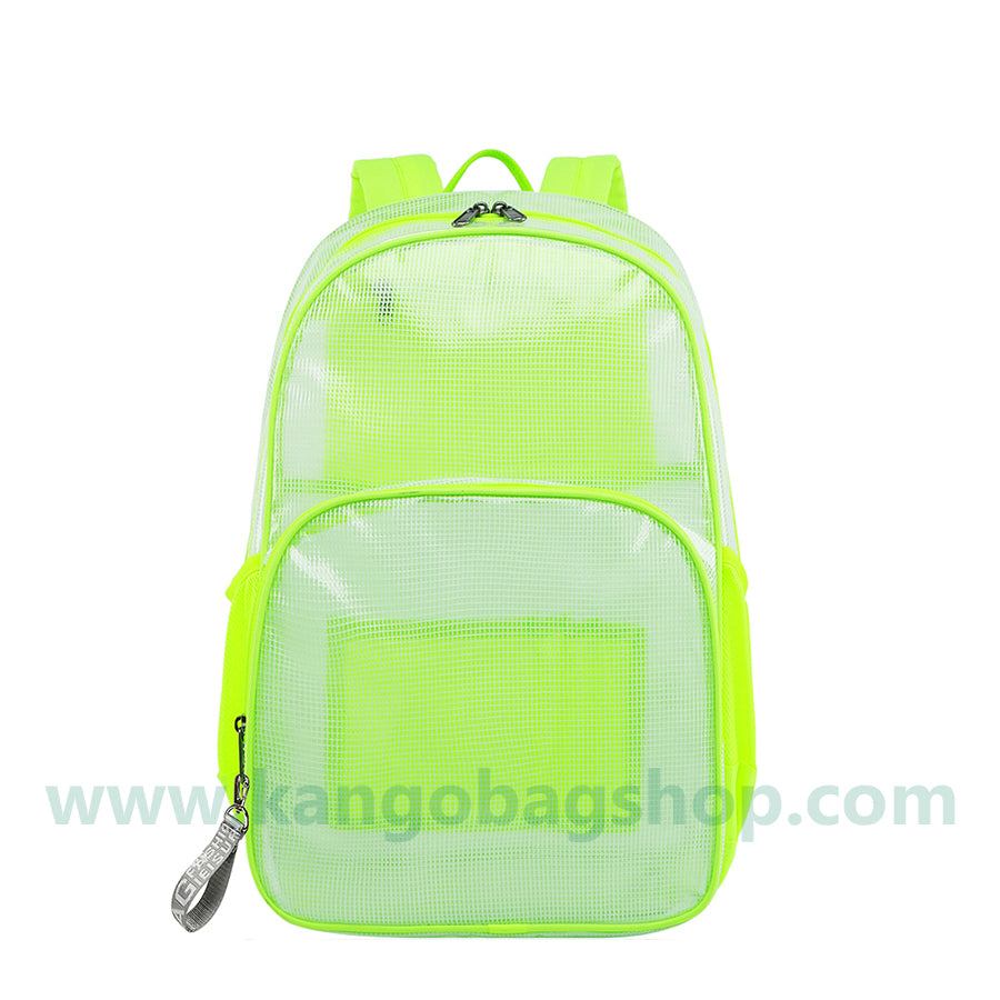 Large-capacity PVC transparent for male and female junior backpack for college backpack floating board bag