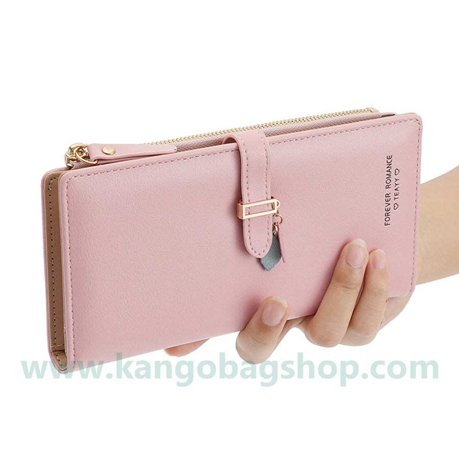 Long purse female niche design thin wallet new exquisite high-grade soft wallet card bag tide