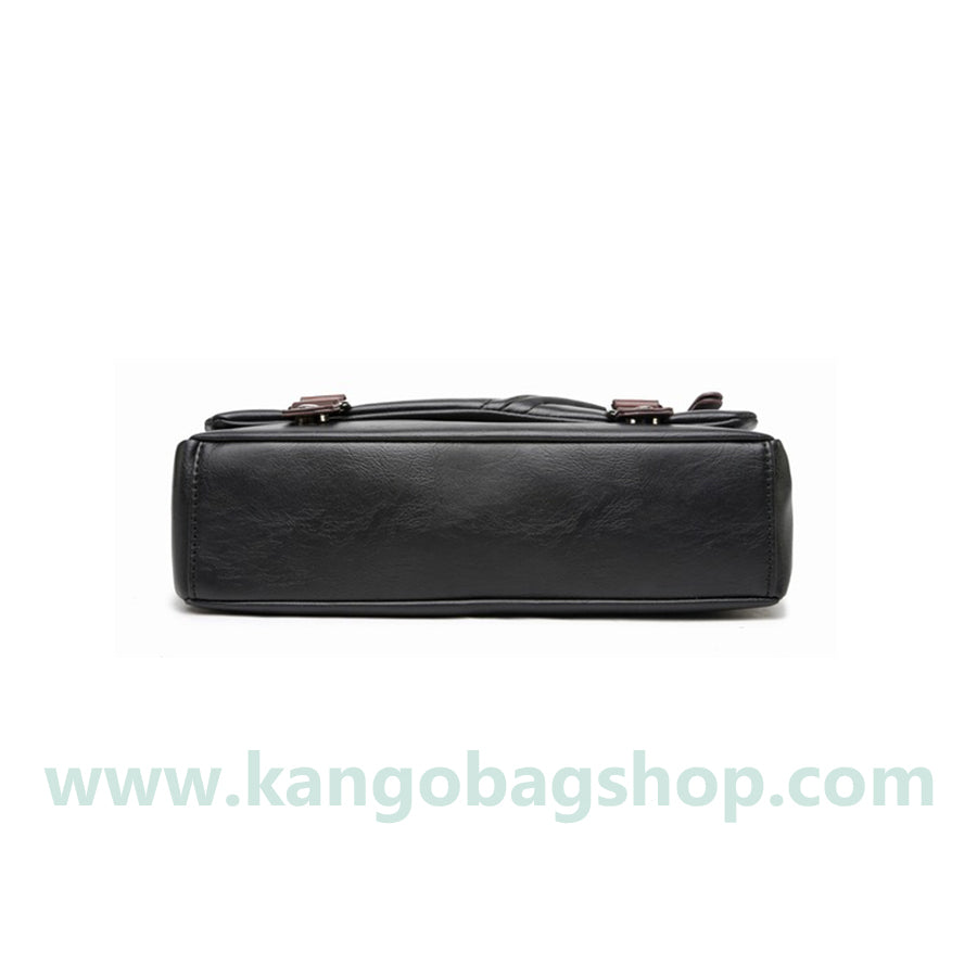 The new one-shoulder briefcase men's casual and fashionable envelope bag large-capacity messenger bag