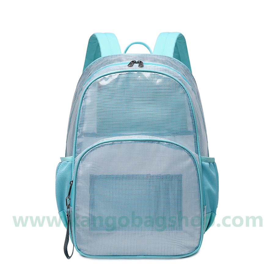 Large-capacity PVC transparent for male and female junior backpack for college backpack floating board bag