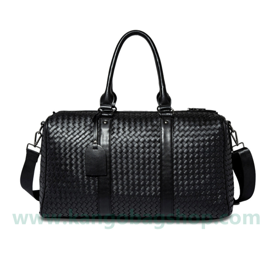 Travel Bag men's new european-n wind large-capacity hand-woven duffel bag women business trip handbag single shoulder bag