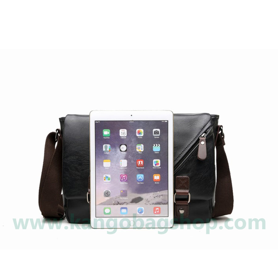 The new one-shoulder briefcase men's casual and fashionable envelope bag large-capacity messenger bag