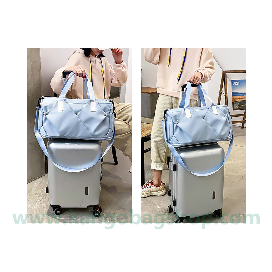 The new fashion travel bag single shoulder multi-functional high-capacity fitness bag fashion