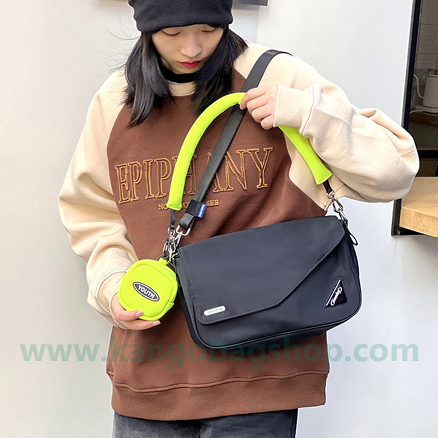 Male minority single shoulder bag female armpit bag mailman bag couple bag