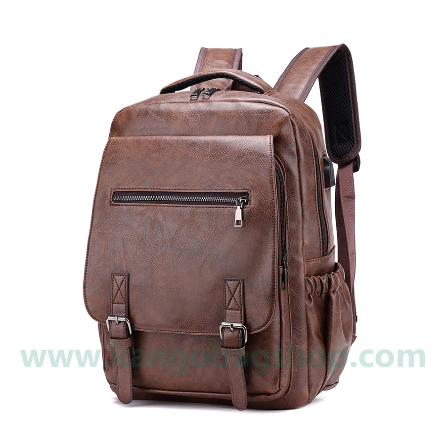 Men's fashion travel computer backpack junior high school high school students schoolbag man bag