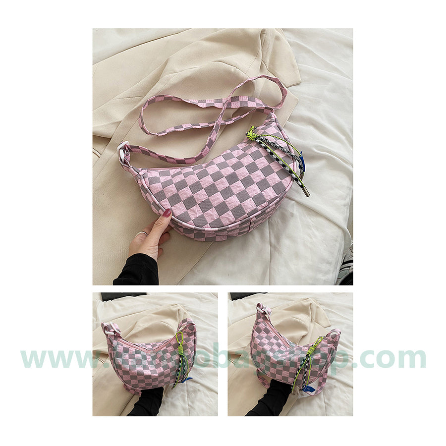 Summer this year's popular casual canvas bag underarm dumplings package women's new style