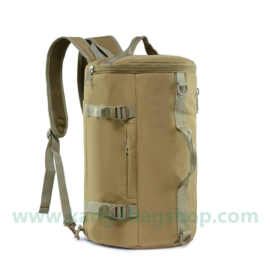 Sports camouflage backpack army fan backpack tote bucket backpack tactical equipment bucket bag