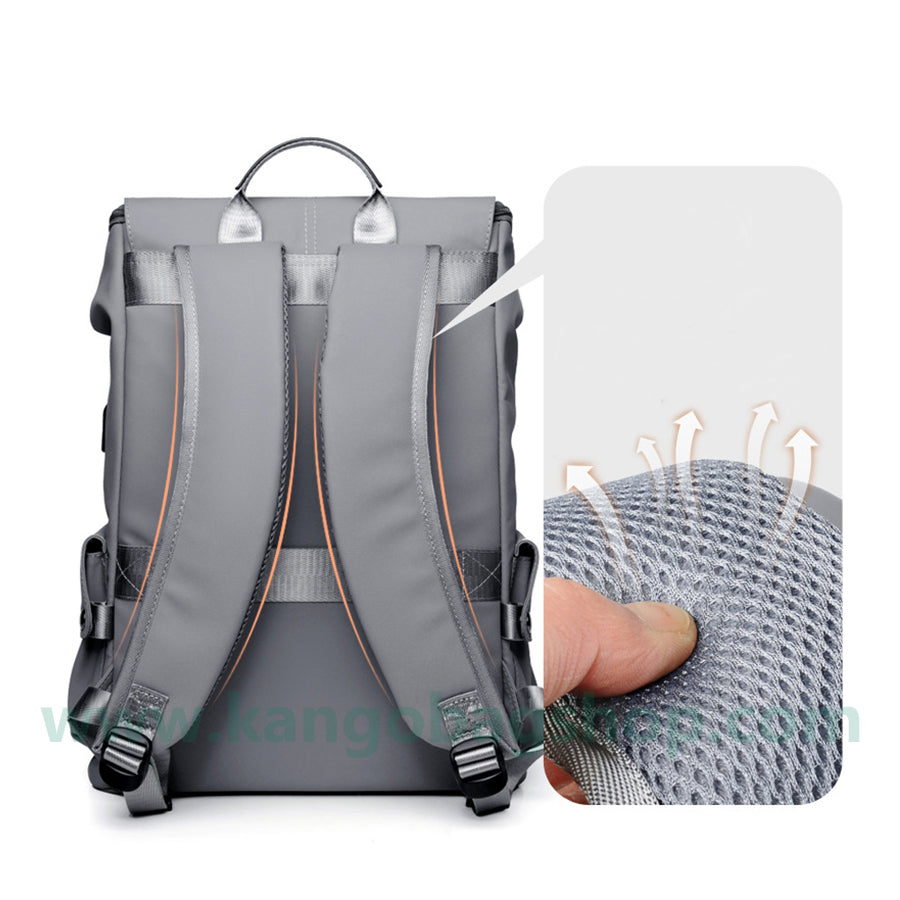 New backpack male fashion brand high-capacity computer bag travel backpack casual simple junior bag