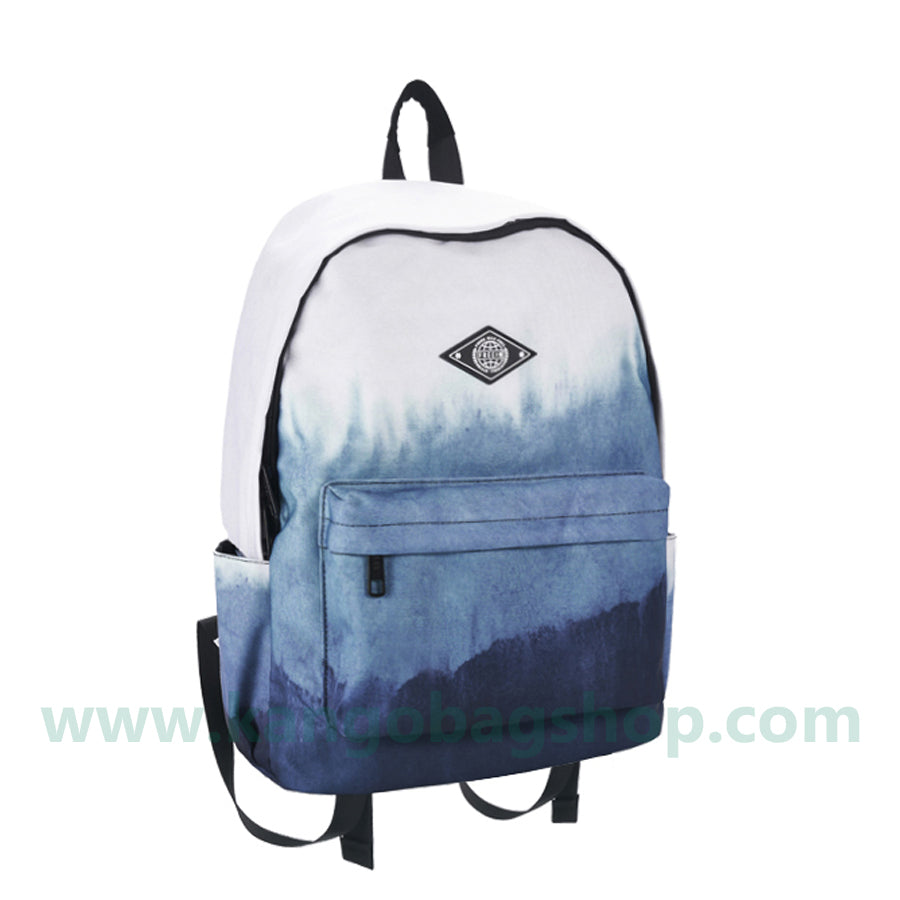 Printed backpack a small number of high school students schoolbag female high-capacity campus computer backpack new