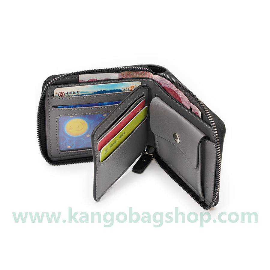 The new wallet man card bag compact multi-card pocket wallet