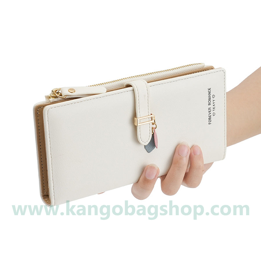 Long purse female niche design thin wallet new exquisite high-grade soft wallet card bag tide