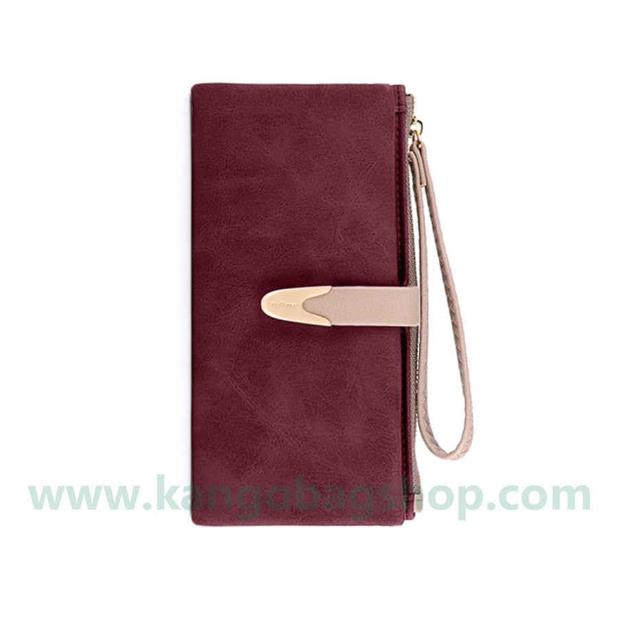 Purse long style new fashion student Korean version of cute fashion personality simple zipper wallet