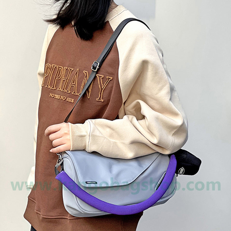 Male minority single shoulder bag female armpit bag mailman bag couple bag