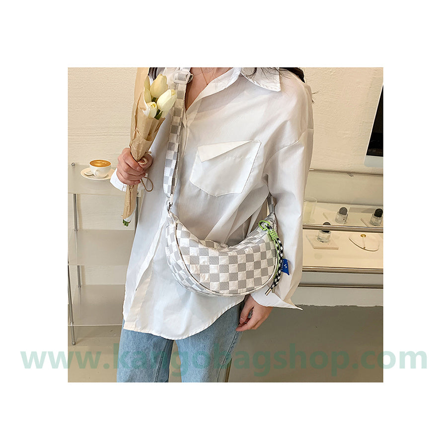 Summer this year's popular casual canvas bag underarm dumplings package women's new style