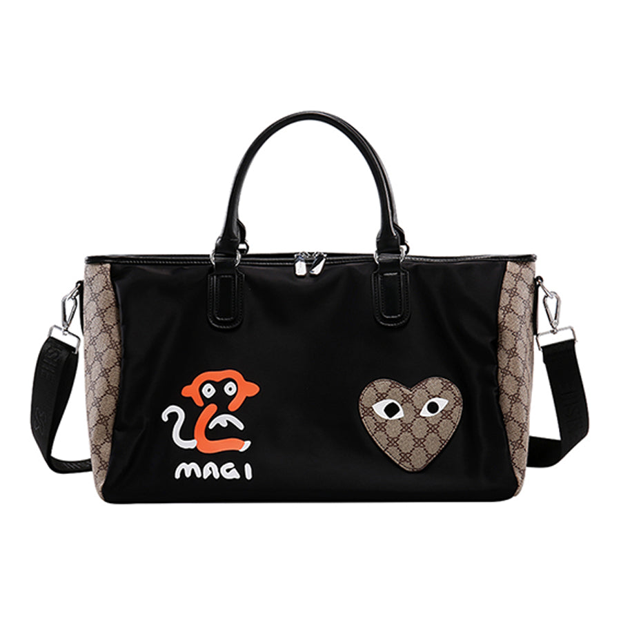 Oxford cloth handbag new style large-capacity travel bag cartoon style