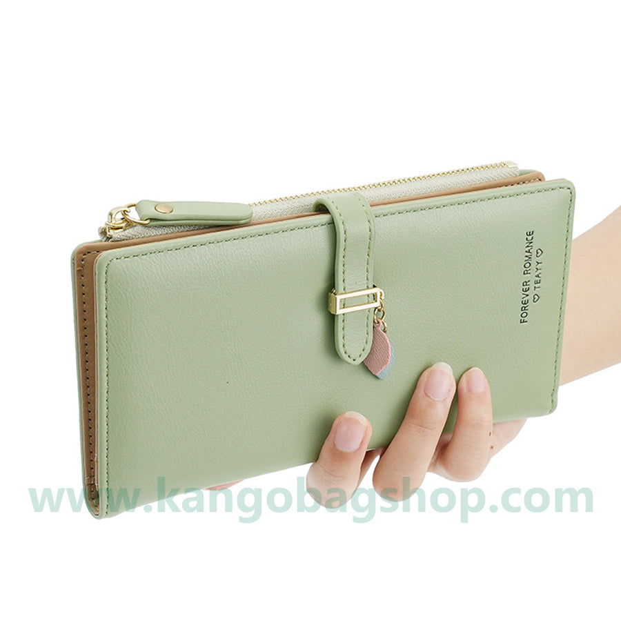 Long purse female niche design thin wallet new exquisite high-grade soft wallet card bag tide