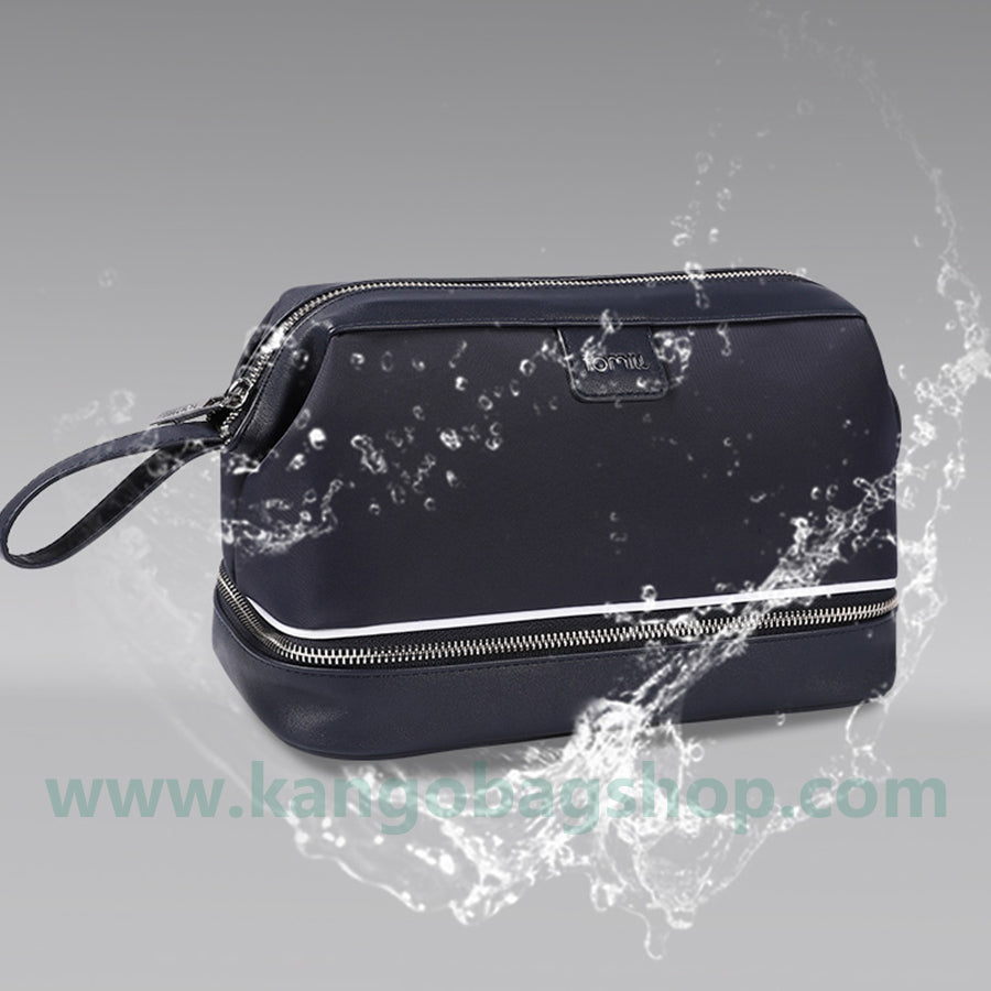 Toiletries men travel upscale portable waterproof bath bag toiletries toiletries bag