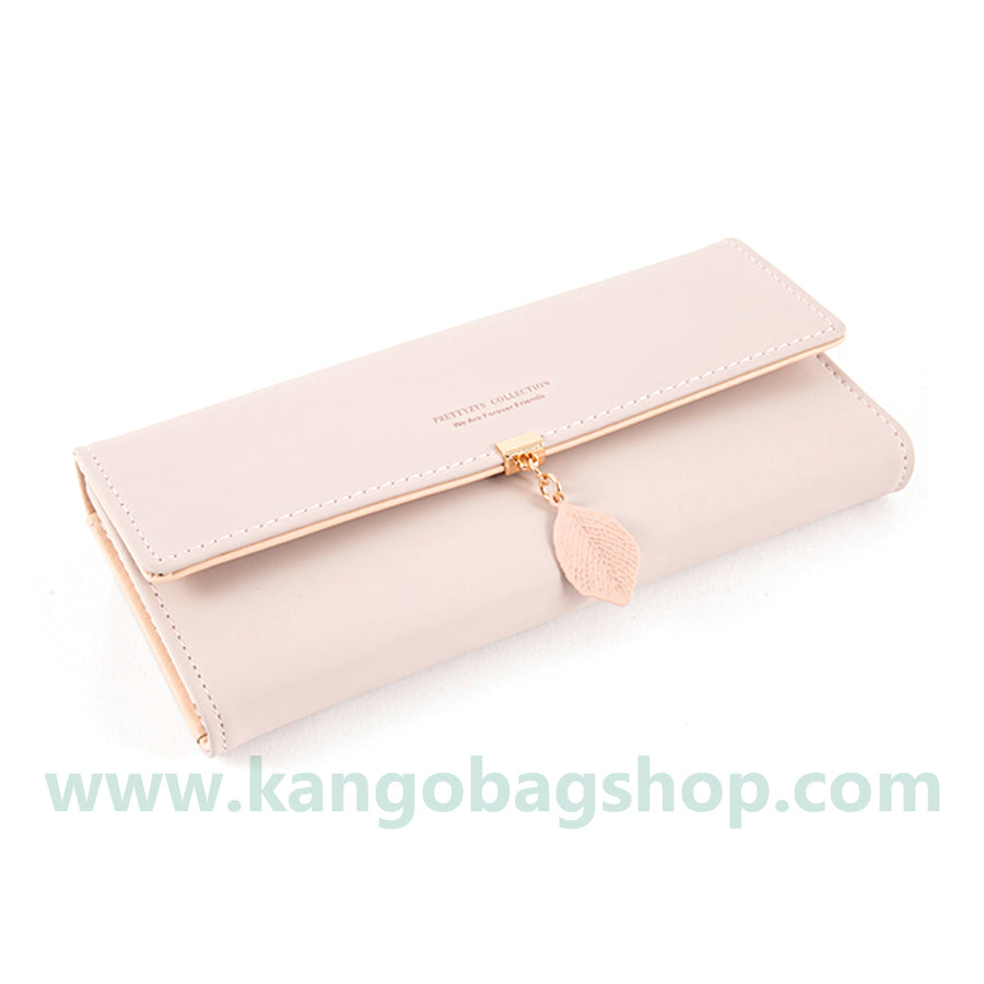 The purse long style design Korean version fresh handbag female hand holds the multi-function card bag