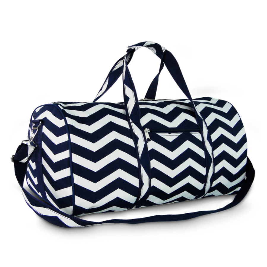 Personalized Houndstooth Gym Duffel Bag Monogram Duffel for Overnight Gym Sport Beach Vacation