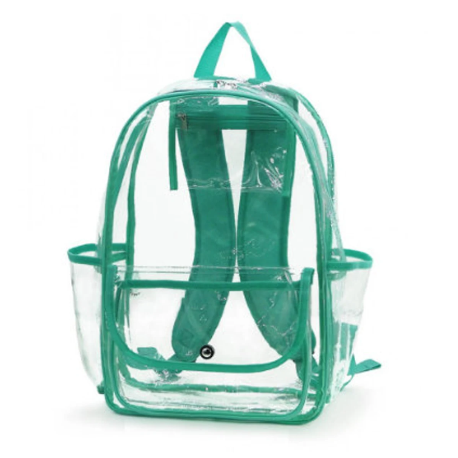 Monogram Clear backpack, Clear backpack, Stadium backpack, clear bag without Monogram