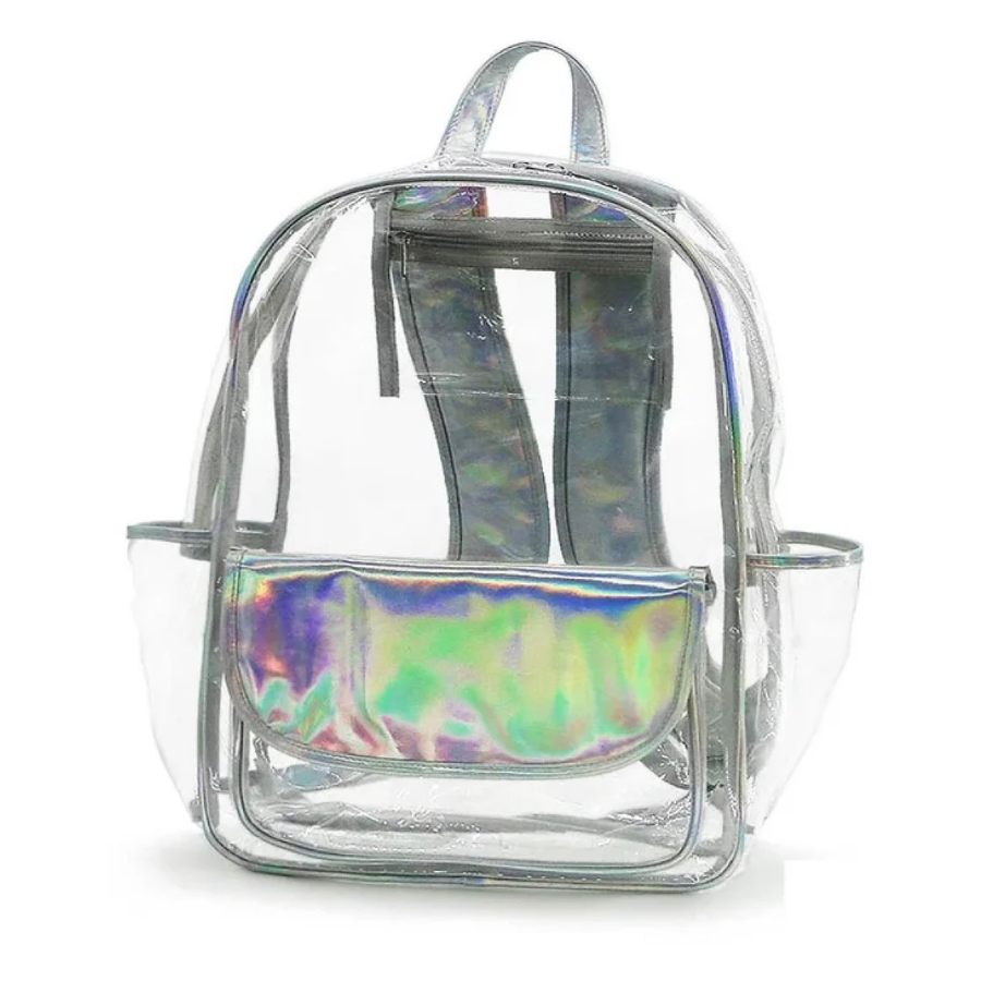 Monogram Clear backpack, monogram Clear backpack, personalized Stadium backpack, Momogram clear bag