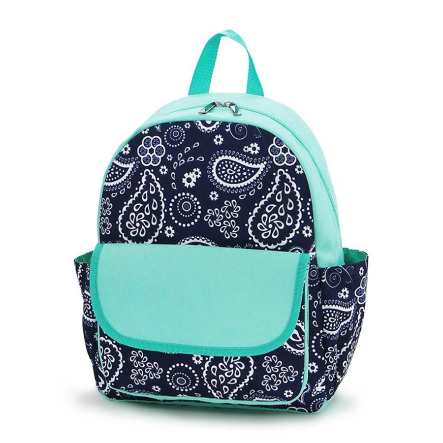 Monogram backpack, monogram school bag, personalized backpack