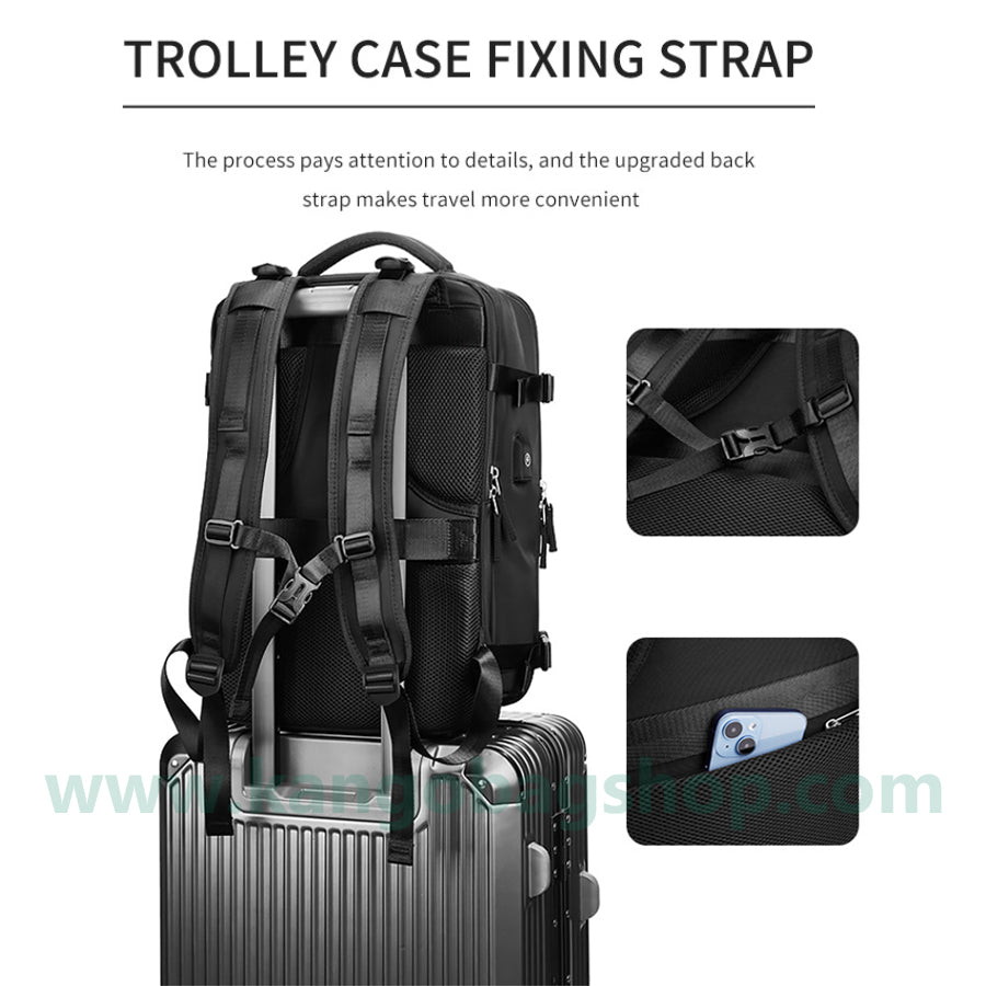 Travel backpack female high-capacity multi-functional luggage backpack travel backpack man bag