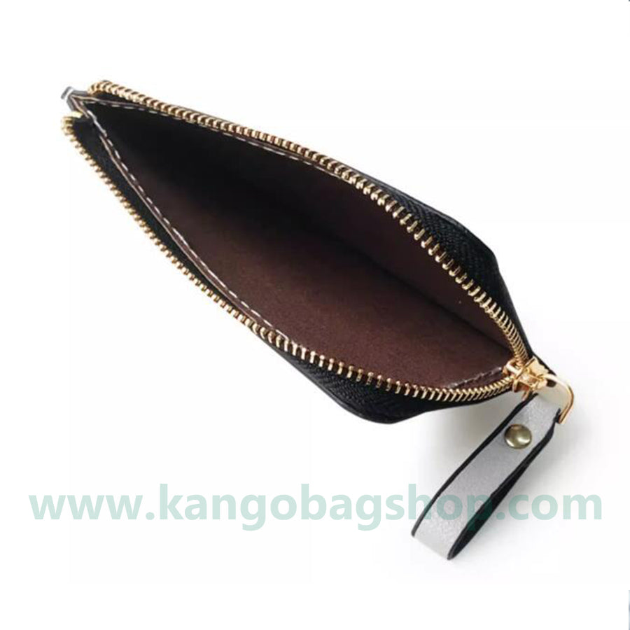 New card bag men's ultra-thin Zipper Change Purse Korean version of Simple Bank credit card sleeve mini card clip