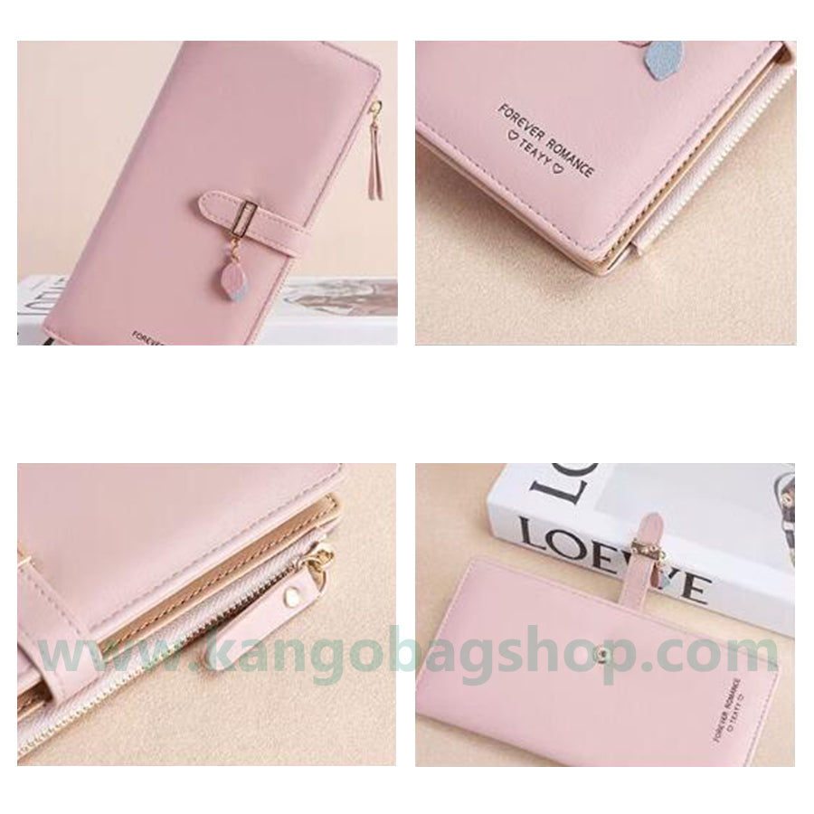 Long purse female niche design thin wallet new exquisite high-grade soft wallet card bag tide