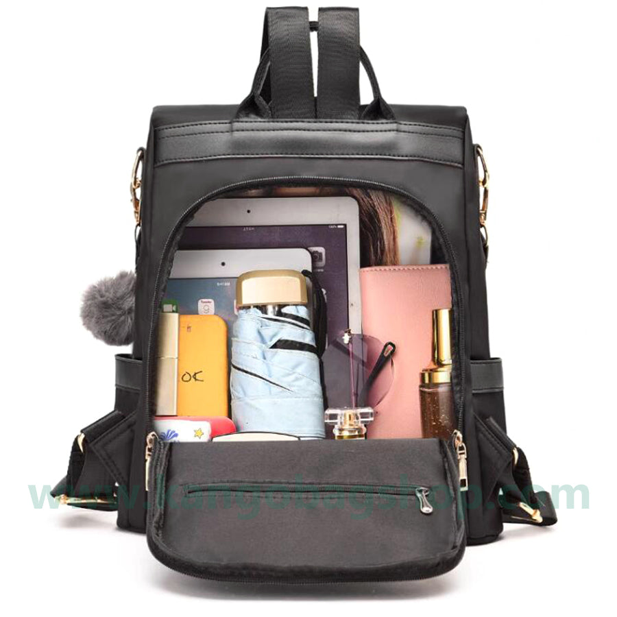 Oxford cloth backpack women's new Korean version of the fashionable hip lady backpack anti-theft travel bag bag