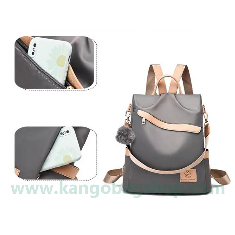 Oxford cloth backpack women's new Korean version of the fashionable hip lady backpack anti-theft travel bag bag